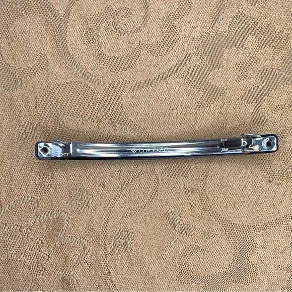 BLACK GEM HAIR CLIP SILVER EVENT PARTY GLAM COCKTAIL CLIP PARIS - Picture 5 of 7